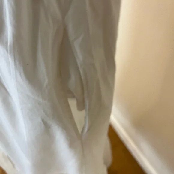 Lucky Brand White Eyelet Tie-Waist Midi Dress - Picture 10 of 15